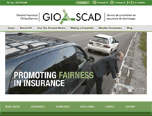 Tablet Screenshot of giocanada.org